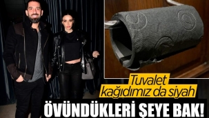 Tuvalet kağıtları siyahmış! Tanesi 67 liraymış