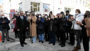 Velilerden öğretmene destek geldi