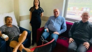 Yoğun bakımdan çıkan Kadir İnanır'dan ilk fotoğraf