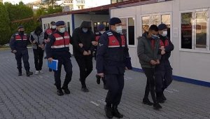 170 bin lira değerinde 43 akü çalan 4 kişi yakalandı