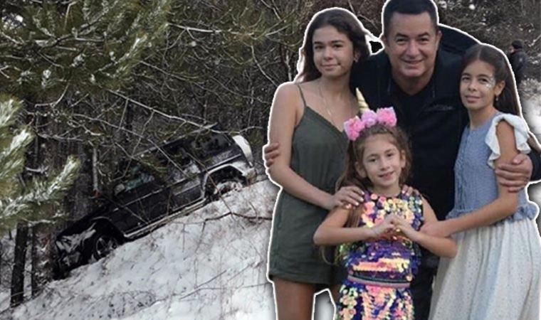 Acun Ilıcalı'nın kızları, tatili dönüşü kaza geçirdi