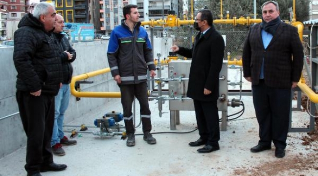 Alaşehir'de doğal gaz sevinci