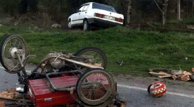 Alaşehir'de trafik kazası, 1 ölü