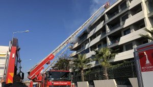 Arkadaşını ziyaret için gittiği apartmanda yangında öldü