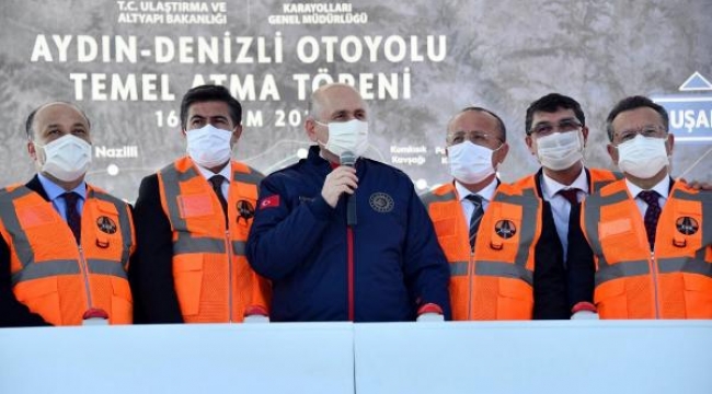 Bakan'dan Aydın-Denizli otoyolu açıklaması