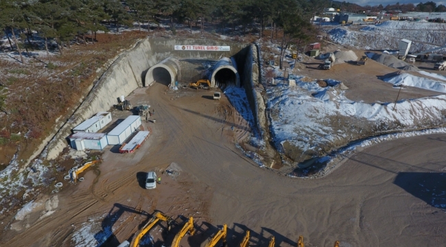 Bu tünel sayesinde Kazdağları 7 dakikada geçilecek