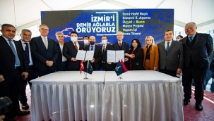 Buca metrosunda imzalar tamam, temel 14 Şubat'ta