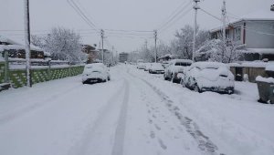 Çanakkale'de kar yağışı