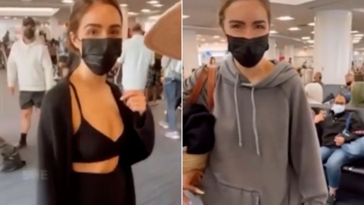  'Çok açık' kıyafeti nedeniyle uçağa alınmadı