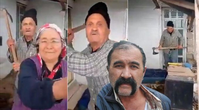 Dernek başkanı emekli polise baltalı saldırı