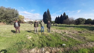 Ege Üniversitesi'ne 15 binden fazla ağaç dikildi