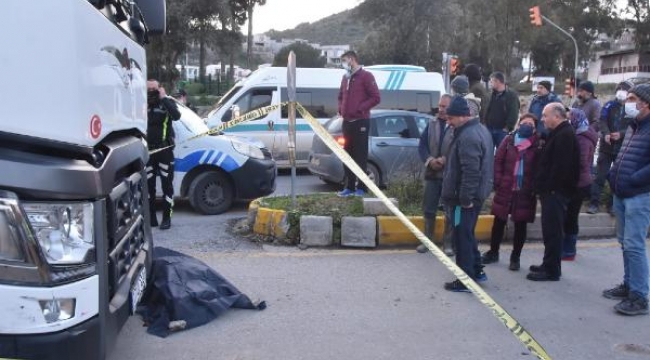 Ekmek alıp dönerken TIR'ın çarpmasıyla öldü