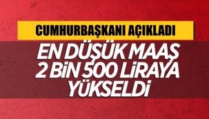 En düşük emekli maaşı 2 bin 500 lira