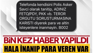 İçişleri Bakanlığı telefon dolandırıcılarına karşı yine uyardı