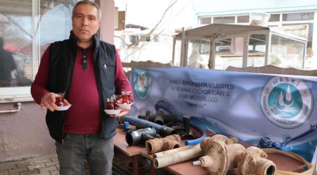 İçme suyu ve kanalizasyon hattı yenilendi