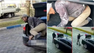 İşçiyi bagajda taşıyan patrona para cezası