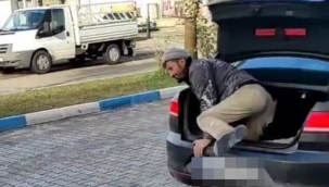 İşçiyi üzeri kirli diye aracın bagajında taşıdı