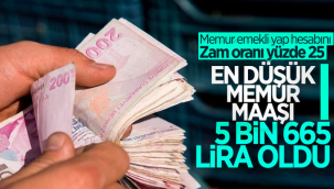 İşte memur ve emeklinin zam oranı