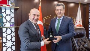 Büyükşehir Belediye Başkanı Soyer'den Başsavcı Öztürk'e ziyaret