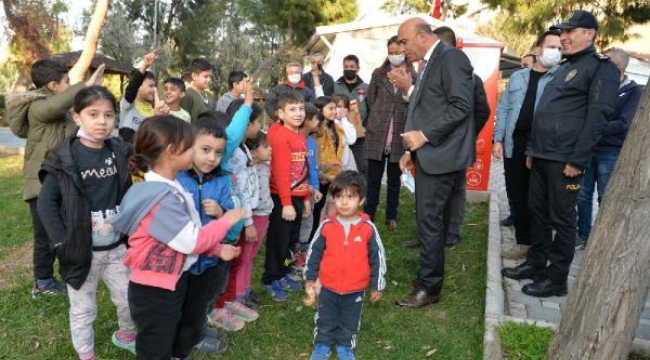 İzmir Emniyet Müdürü vatandaşla buluştu