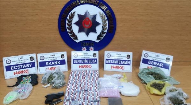 İzmir'de 2 bin 840 kişiye uyuşturucudan işlem