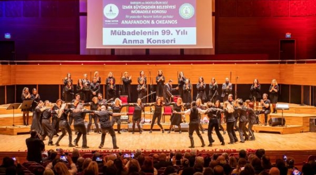 İzmir'den barış ve dostluğun sesi yankılandı