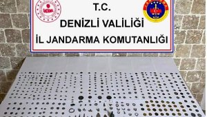Jandarmaya 600 adet tarihi sikke satmak isteyince yakalandı