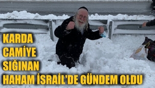 Kar nedeniyle camiye sığınan haham: Müslümanlarla dua ettim