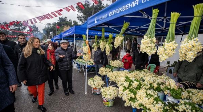 Karaburun Nergis Festivali başladı