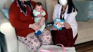 Manisa'da 'Hoş Geldin Bebek Projesi' devam ediyor