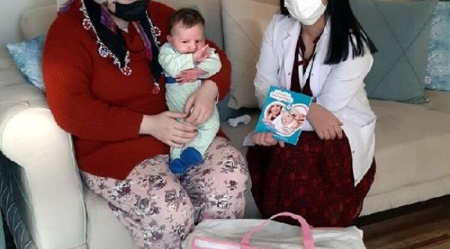 Manisa'da 'Hoş Geldin Bebek Projesi' devam ediyor