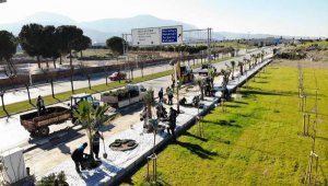 Manisa'ya 20 bin metrekarelik yeşil alan kazandırıldı