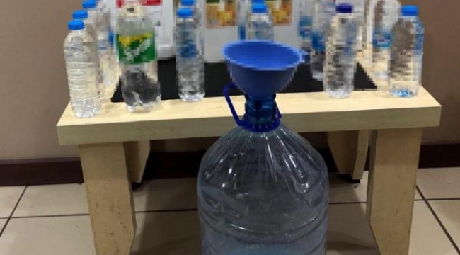 Marmaris'te evinde sahte içki üreten 1 kişiye gözaltı