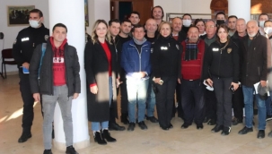 Muhtarlar emniyet müdürüyle buluştu: Urla için el ele verelim!