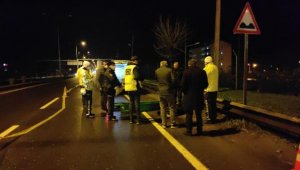 Nazilli'de TIR'ın çarptığı kişi öldü