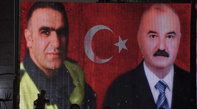 Polis Fethi Sekin ve Mübaşir Musa Can'a adliyede anma