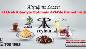 Reyhan tatları tekrar Optimum AVM'de