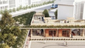 Şanlıurfa'ya meydan tasarımıyla birincilik ödülünü İzmir'e getirdiler