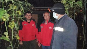 Üreticilerden 'zirai don' nöbeti