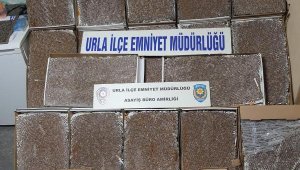 Urla'da 5 bin paket kaçak sigara ele geçirildi