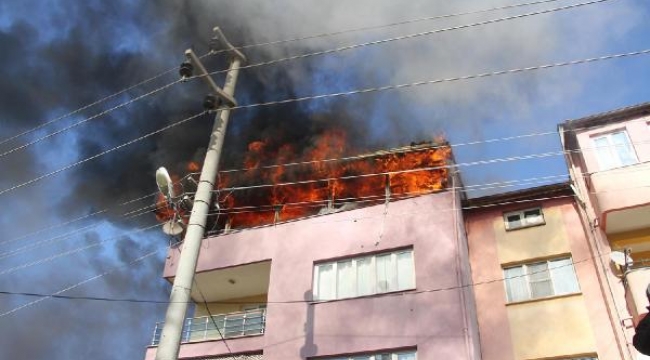 Uzman Çavuş, evinde çıkan yangında hayatını kaybetti