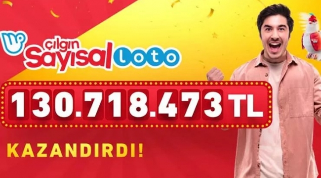 130 milyon liralık ikramiyeyi bir kişi bildi