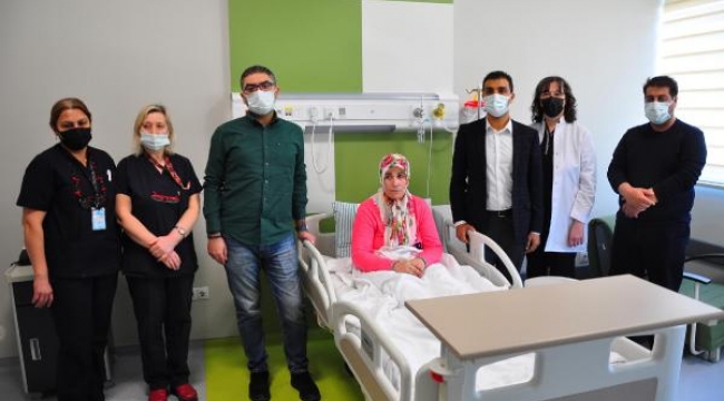 Akciğerine pıhtı attığı tespit edilen hastaya anjiyografi ile müdahale