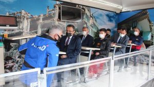 Alaşehir'de deprem ve yangın tatbikatı