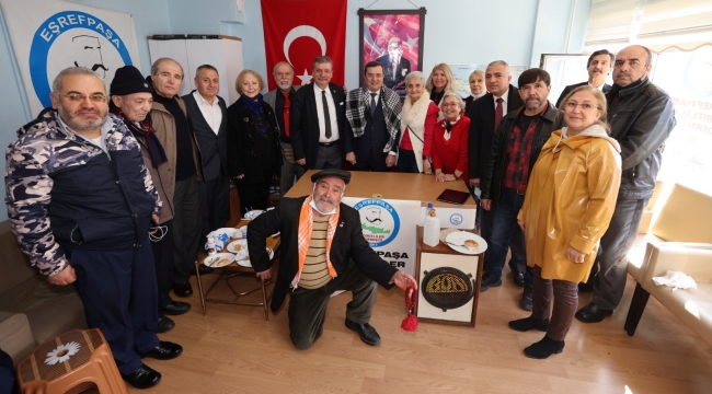 Başkan Batur'dan Göçmen dernekleri turu