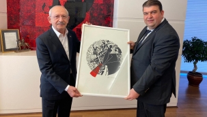 Başkan Yetişkin, Kılıçdaroğlu'nu ziyaret edip Seferihisar'ı anlattı