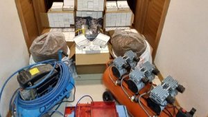 Çanakkale'de 'kaçak sigara' baskını