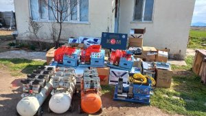 Çanakkale'de kaçak sigara operasyonu