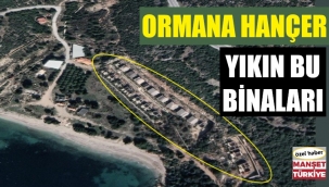 Cennet koya devlet eliyle inşaat yapıldı, binalar öylece bırakıldı