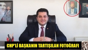 CHP'de tartışılan fotoğraf! Abdülhamit önünde açıklama